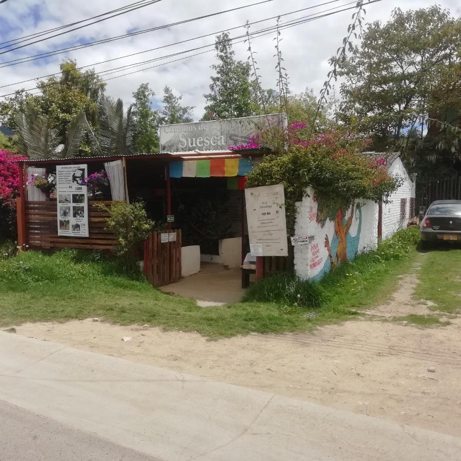 Hotel Hostal Caminos De Suesca Zewnętrze zdjęcie