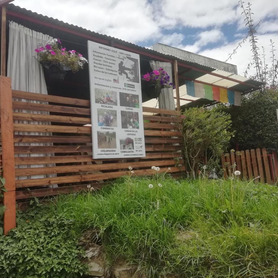 Hotel Hostal Caminos De Suesca Zewnętrze zdjęcie